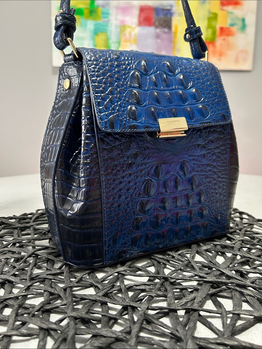 Brahmin Margo Crossbody - Blue